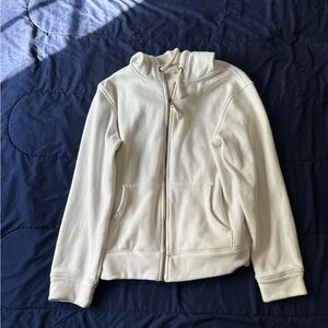 J Crew Vintage Fleece Zip-Up Hoodie